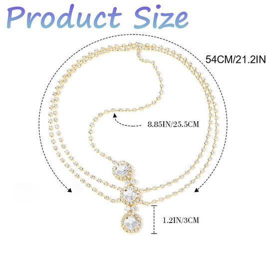 Rhinestone Gold Head Chain Jewelry Wedding, Rave Crystal Forehead Headpiece, Hair Accessories for Women