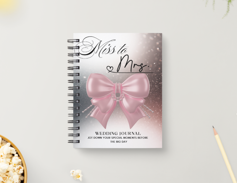 Excuse me Mrs. Bridal Journal J005 Bride with The A Game
