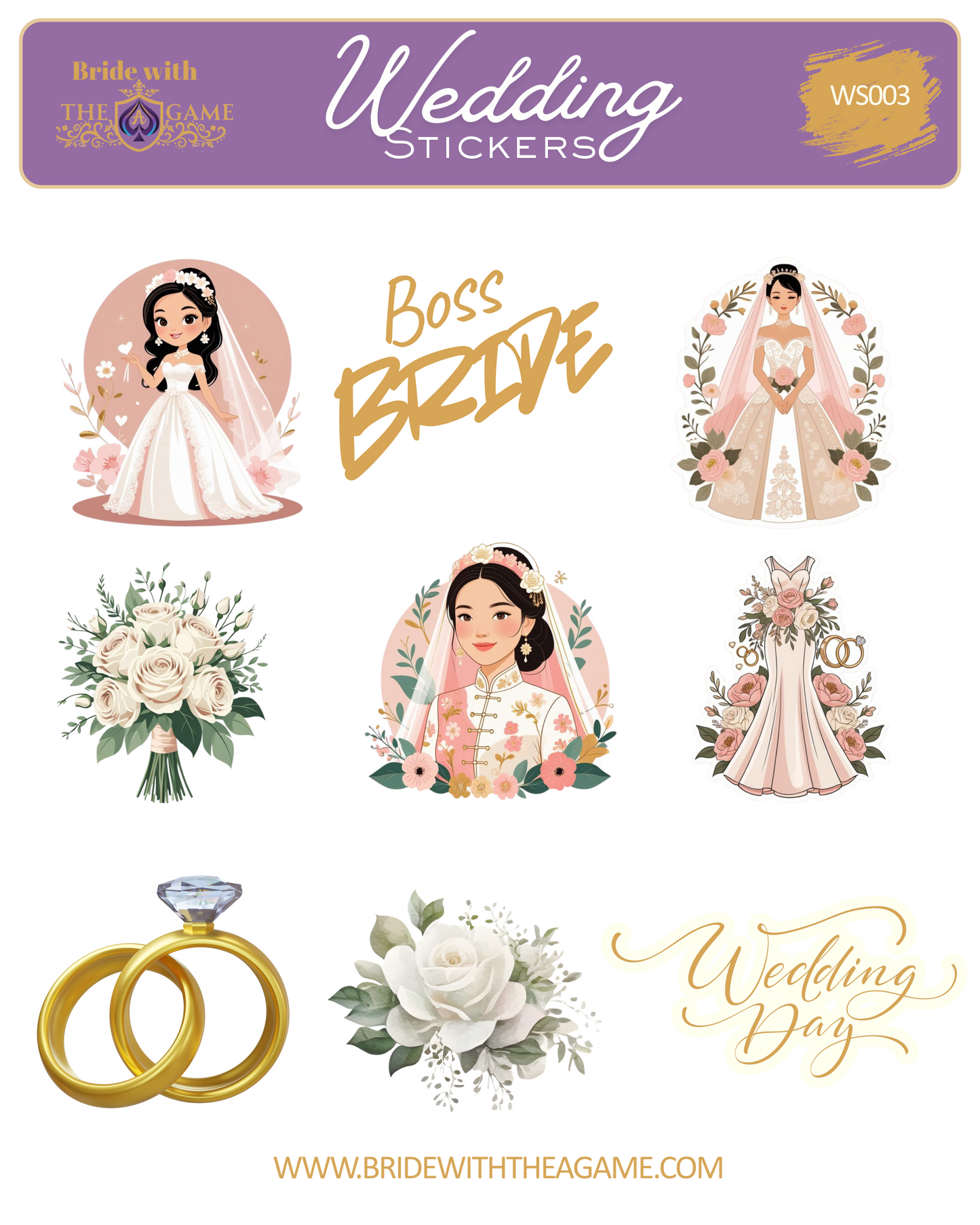 Blushing Beauty: Asian Bride Edition WS003