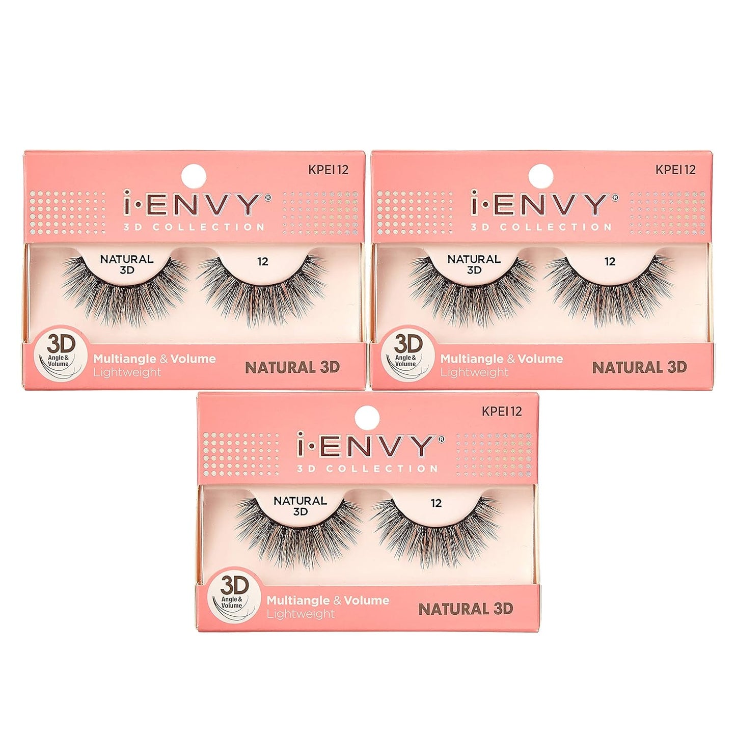 I-Envy 3D Glam Collection Multi-Angle & Volume (6 PACK, KPEI06)