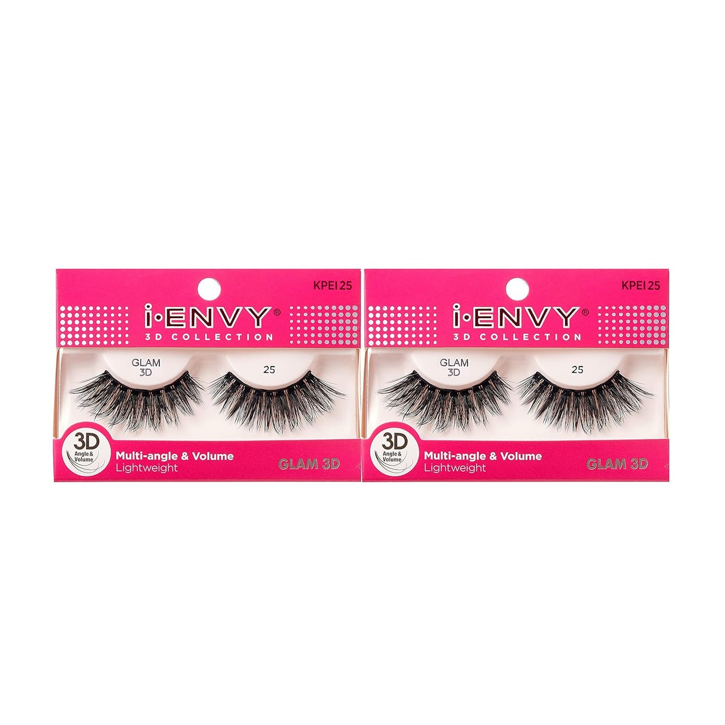 I-Envy 3D Glam Collection Multi-Angle & Volume (6 PACK, KPEI06)