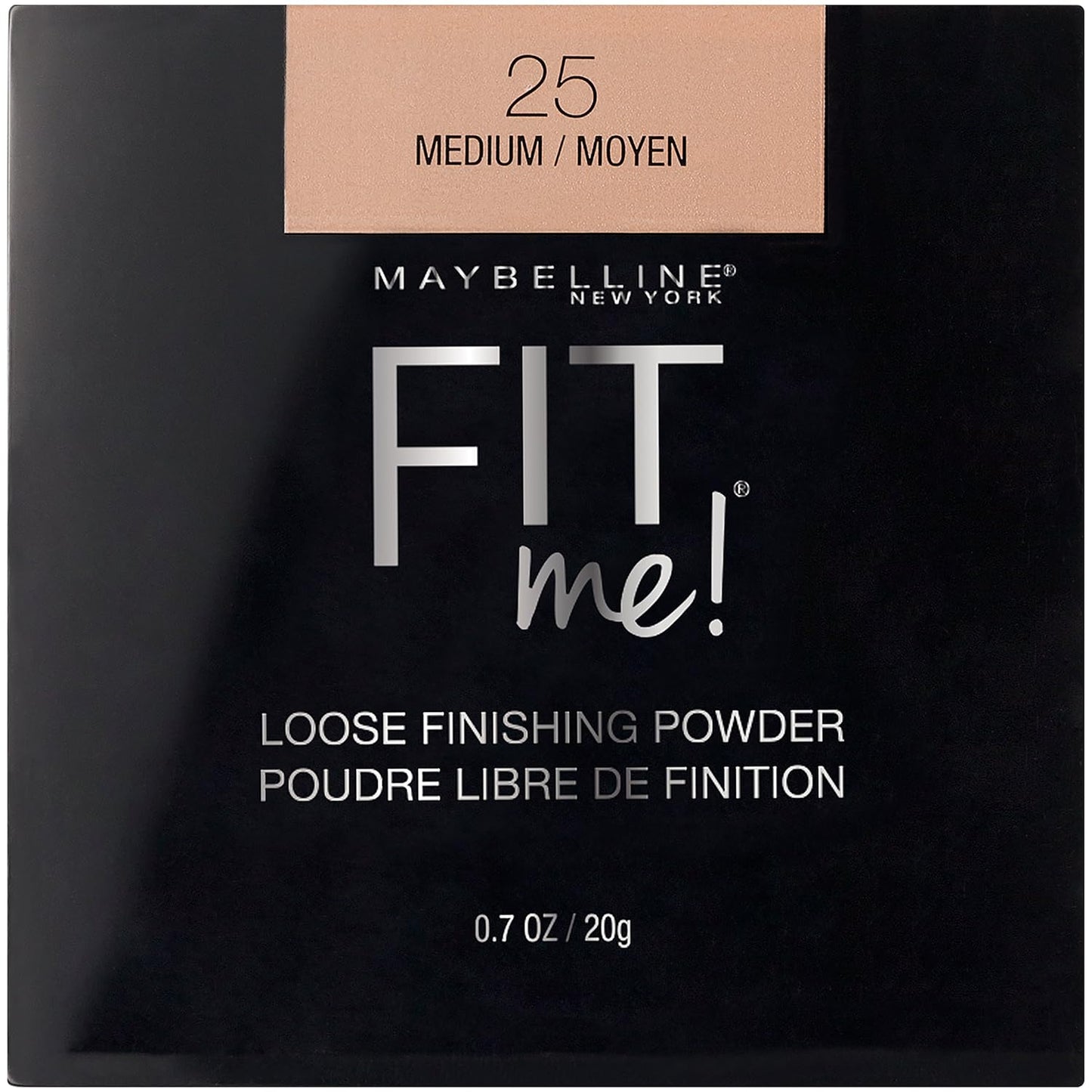 Fit Me Loose Setting Powder, Face Powder Makeup & Finishing Powder, Light Medium, 1 Count