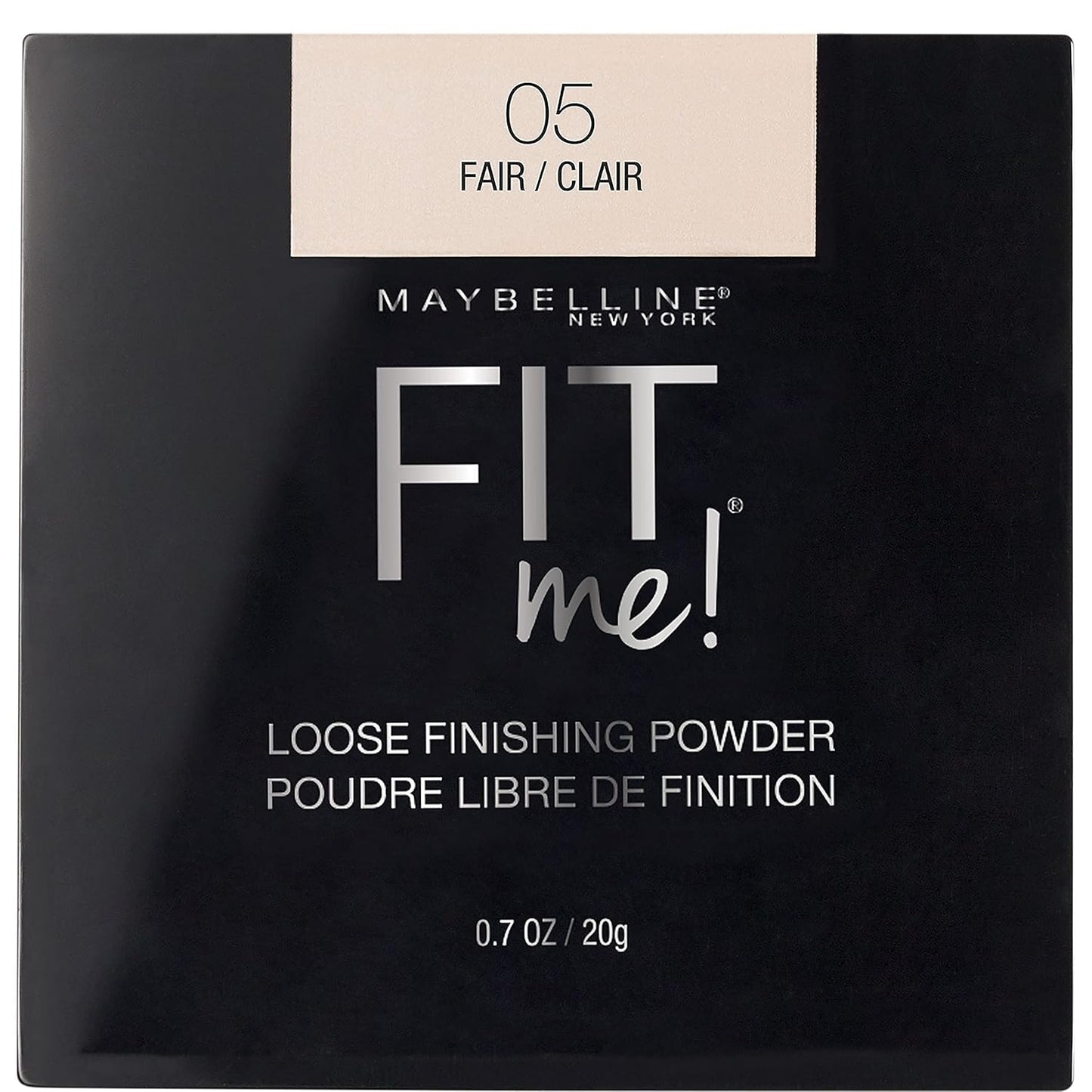 Fit Me Loose Setting Powder, Face Powder Makeup & Finishing Powder, Light Medium, 1 Count