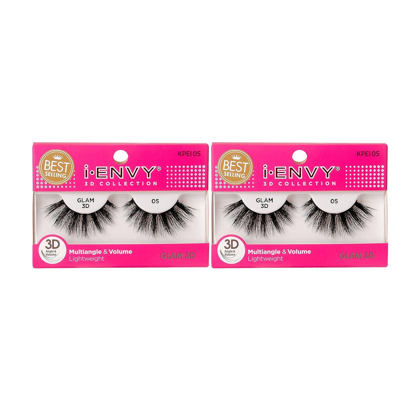 I-Envy 3D Glam Collection Multi-Angle & Volume (6 PACK, KPEI06)