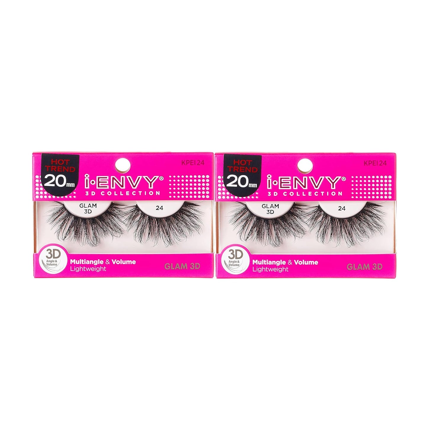 I-Envy 3D Glam Collection Multi-Angle & Volume (6 PACK, KPEI06)