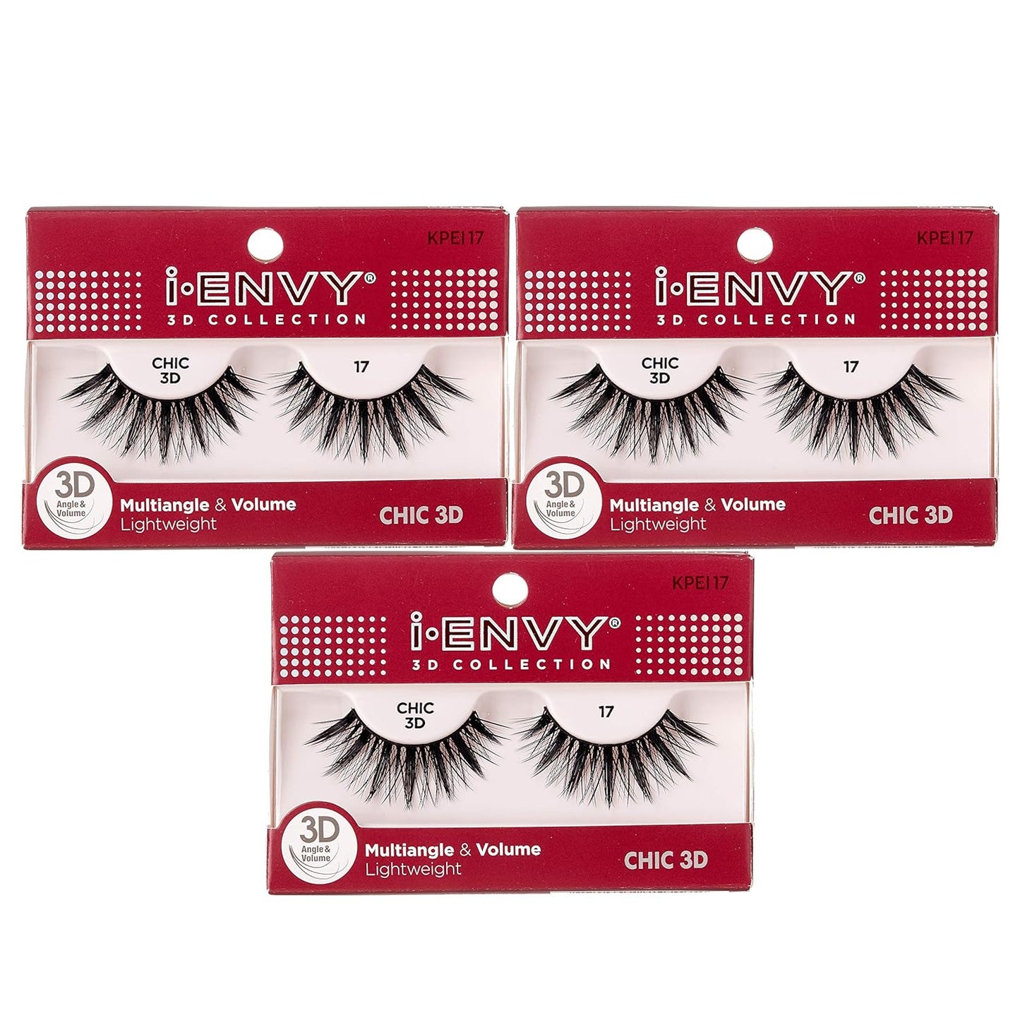 I-Envy 3D Glam Collection Multi-Angle & Volume (6 PACK, KPEI06)