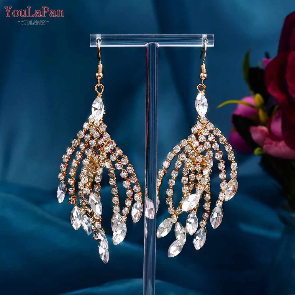 Wedding Tiara Rhinestone Headband Bridal Crown Woman Hair Ornaments Wedding Hair Accessories Brides Headdress HP374