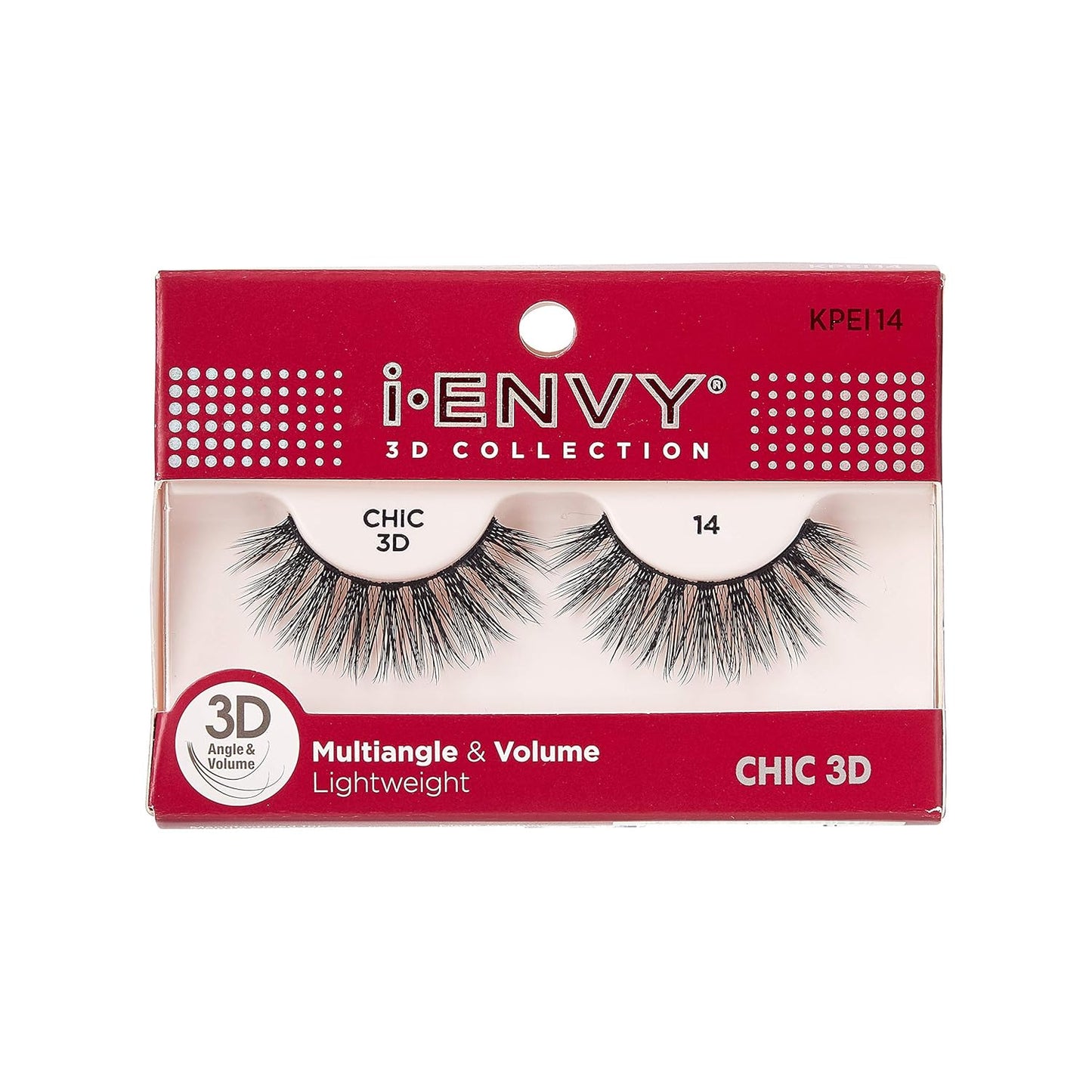 I-Envy 3D Glam Collection Multi-Angle & Volume (6 PACK, KPEI06)