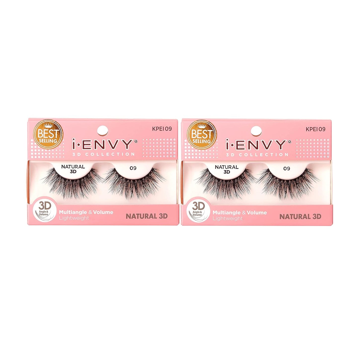 I-Envy 3D Glam Collection Multi-Angle & Volume (6 PACK, KPEI06)