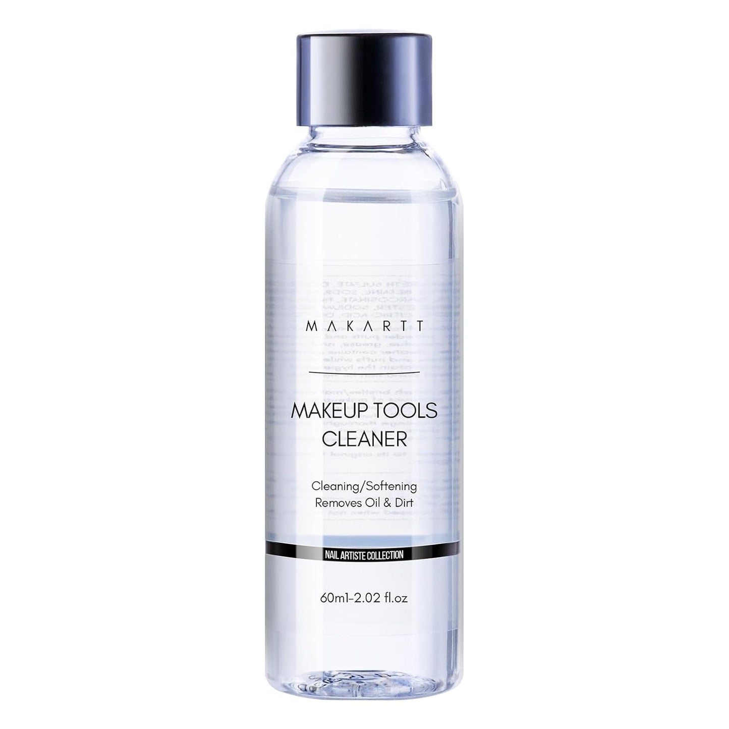 Brush Cleaner Solution: Deep Cleaning for Makeup and Nail Brushes, Sponges, and Powder Puffs, Hypoallergenic Formula, Removes Residue from Cosmetic Tools Cruelty-Free(2.02 Fl Oz)