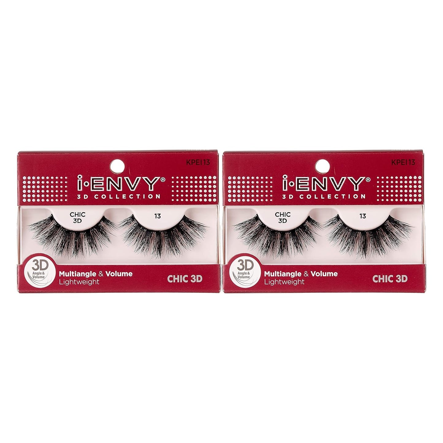 I-Envy 3D Glam Collection Multi-Angle & Volume (6 PACK, KPEI06)