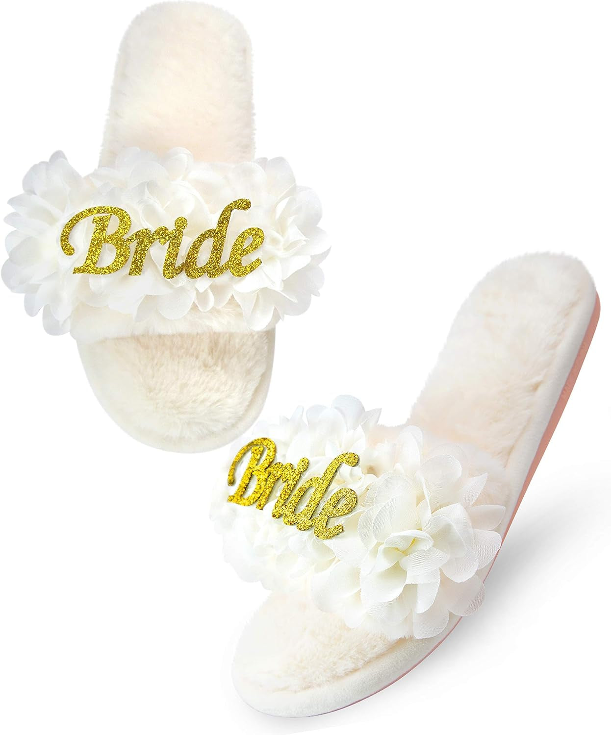 Women’S I Do Slippers Bride Slippers Bride to Be Wedding Bridal Shower Bachelorette Party Engagement Bridesmaid Honeymoon Gifts for Her