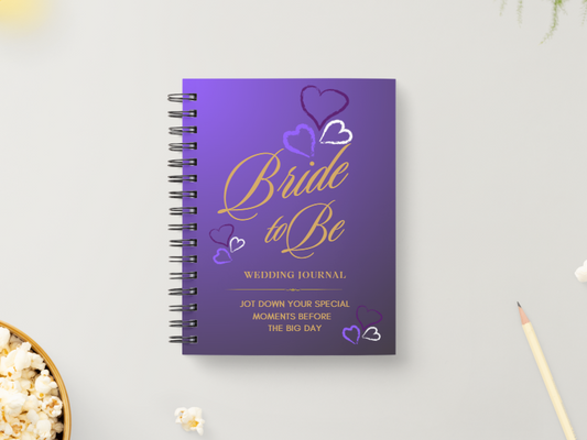 I Heart Bride to Be Journal J001