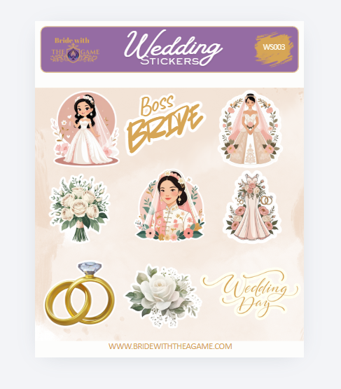 Blushing Beauty: Asian Bride Edition WS003 Bride with The A Game