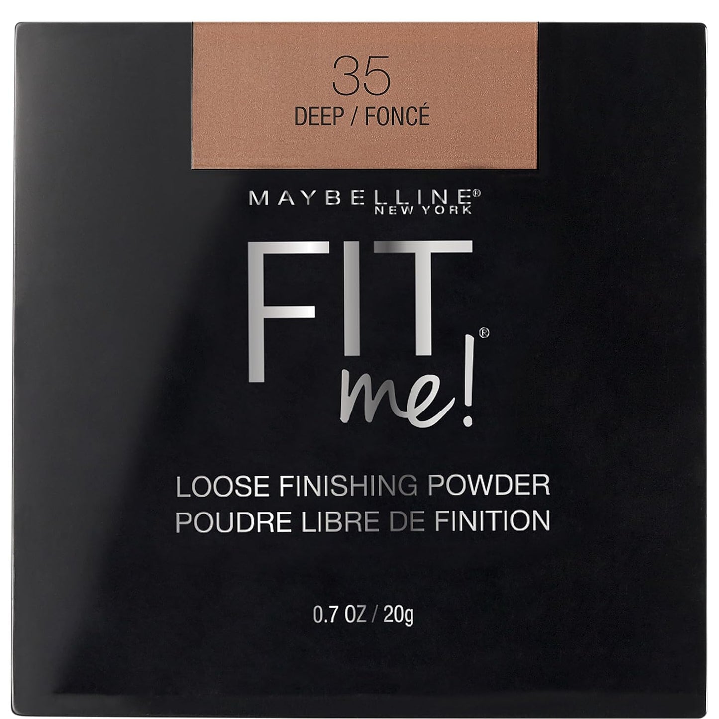 Fit Me Loose Setting Powder, Face Powder Makeup & Finishing Powder, Light Medium, 1 Count