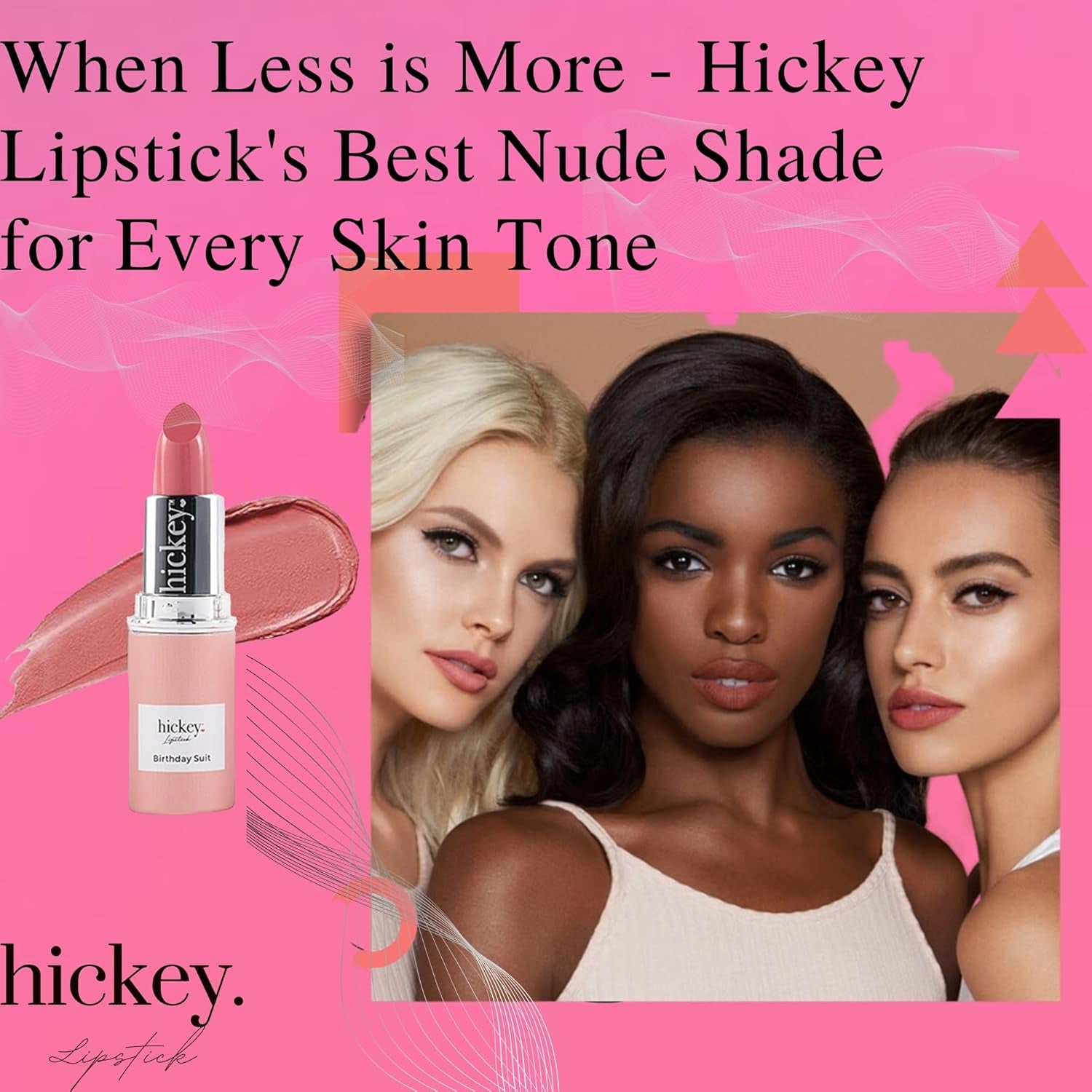 Lipstick for Women Fashion Week Lipstick Collection Refillable Perfect Red Lipstick, Hot Pink, Nude, Light Pink & Coral Organic, Vegan, Gluten-Free Lipstick Long Lasting (Pack of 5)