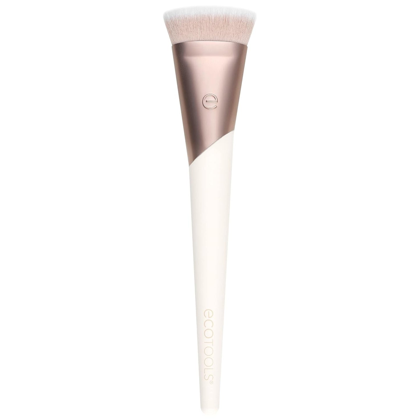 Luxe Natural Elegance Professional Face Makeup & Foundation Brush Set, Premium Brush Kit for Face, Cheek, & Eye Makeup, Synthetic Makeup Brushes, Vegan & Cruelty-Free, 5 Piece Set