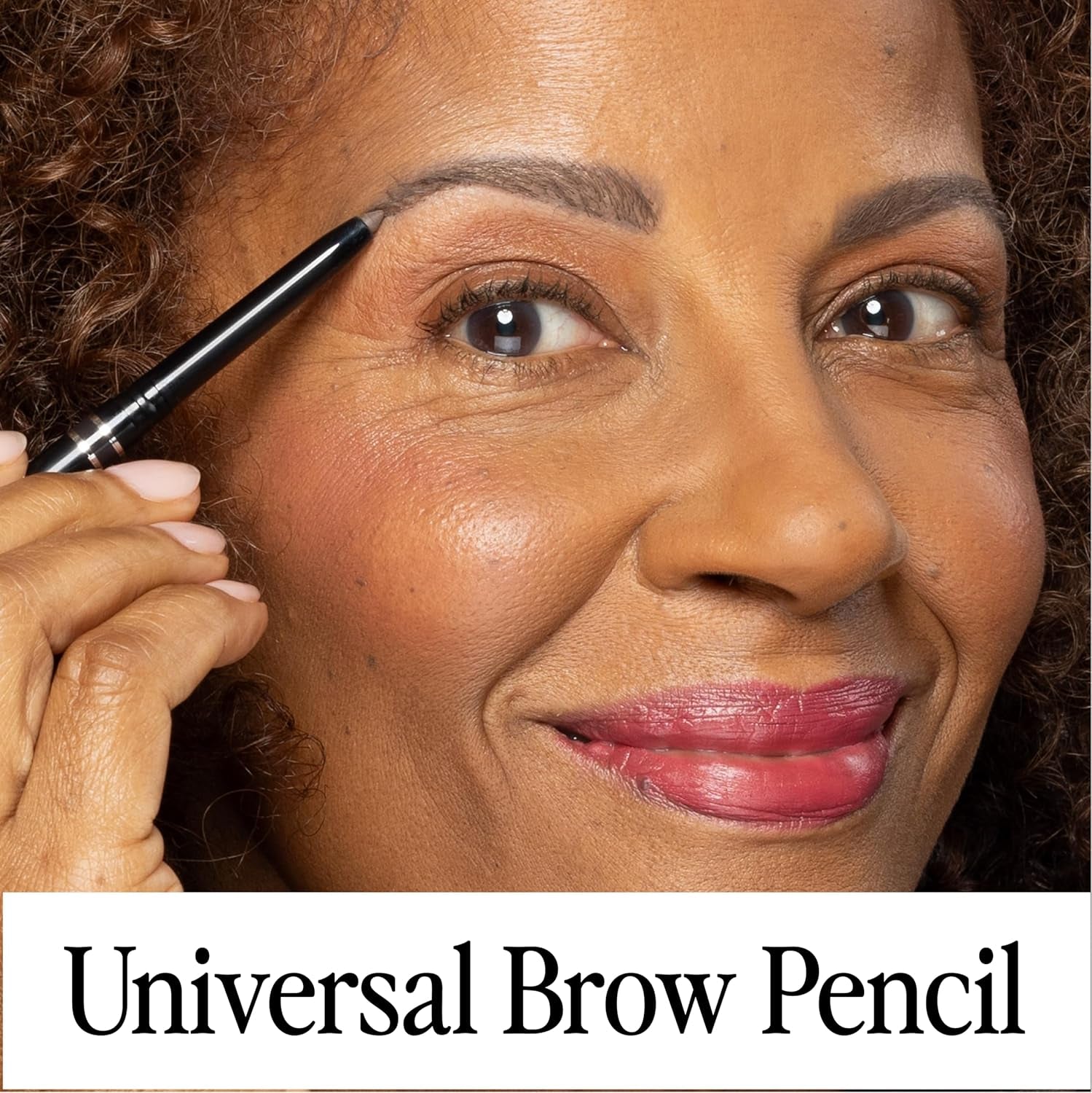 Universal Eyebrow Pencil – Dual-Ended Design with Precision Tip & Spoolie, Matte Finish, Waterproof, Easy to Use, Vegan & Cruelty-Free for Perfectly Defined Brows
