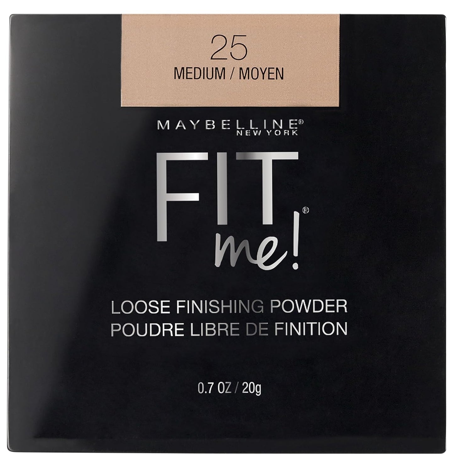 Fit Me Loose Setting Powder, Face Powder Makeup & Finishing Powder, Light Medium, 1 Count