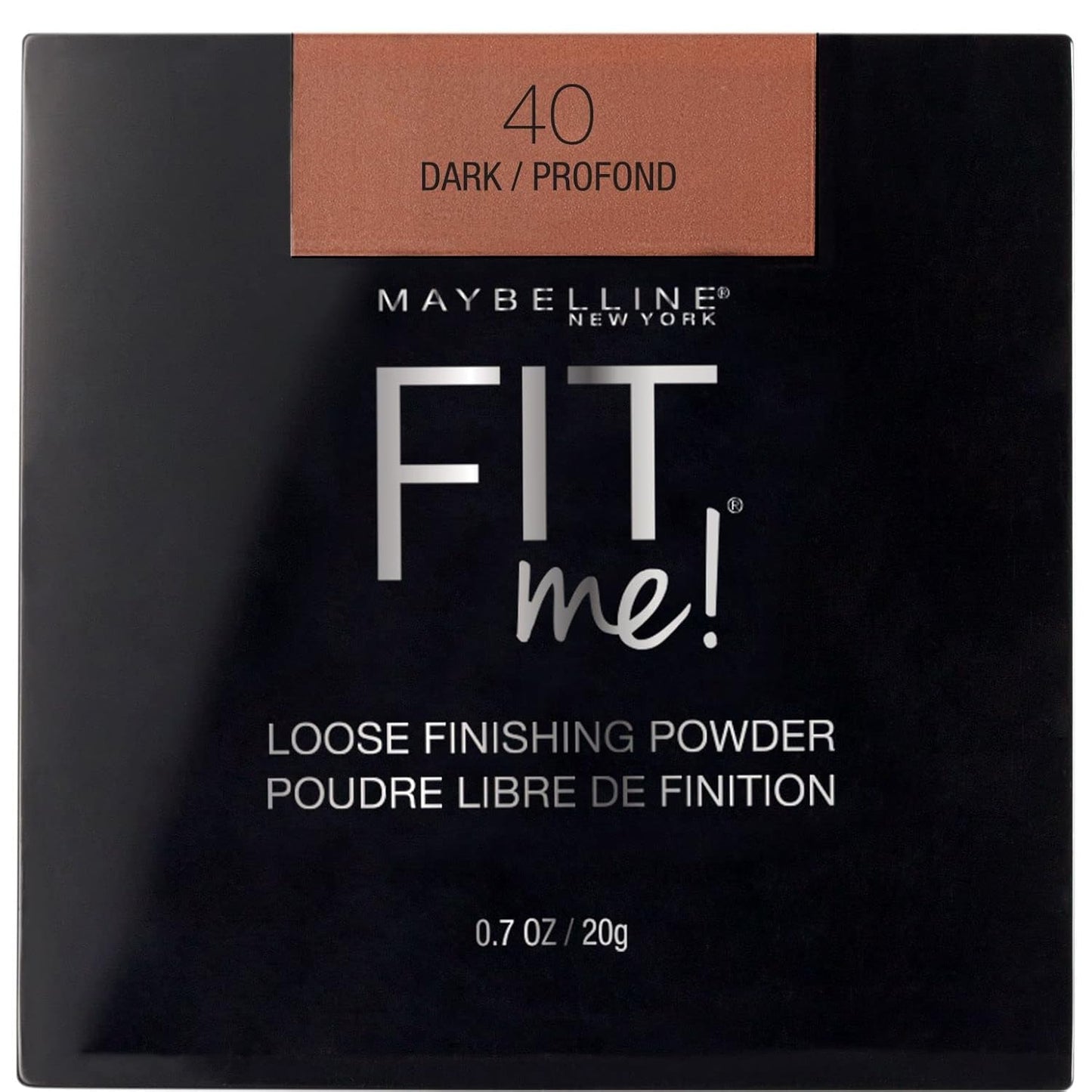 Fit Me Loose Setting Powder, Face Powder Makeup & Finishing Powder, Light Medium, 1 Count