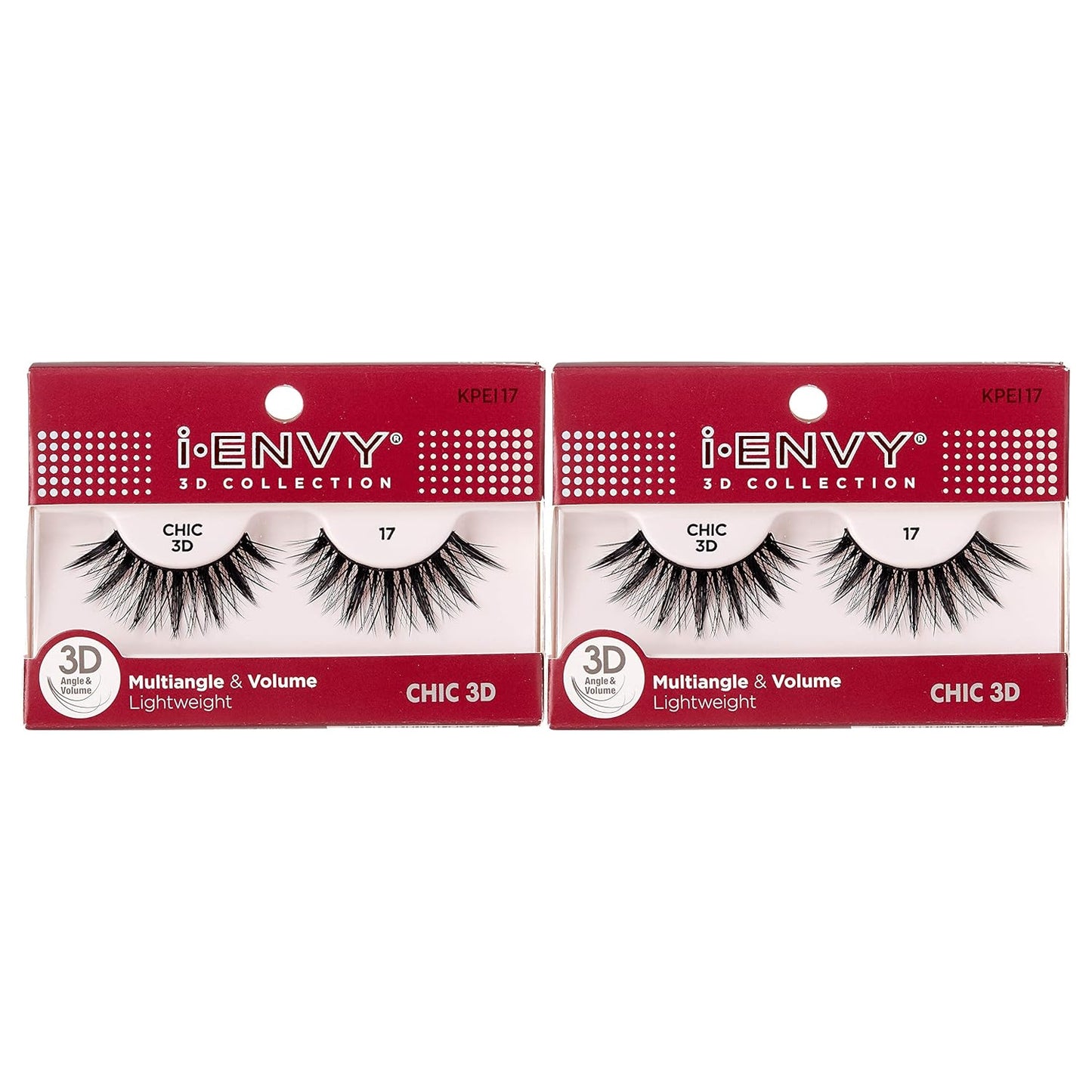 I-Envy 3D Glam Collection Multi-Angle & Volume (6 PACK, KPEI06)