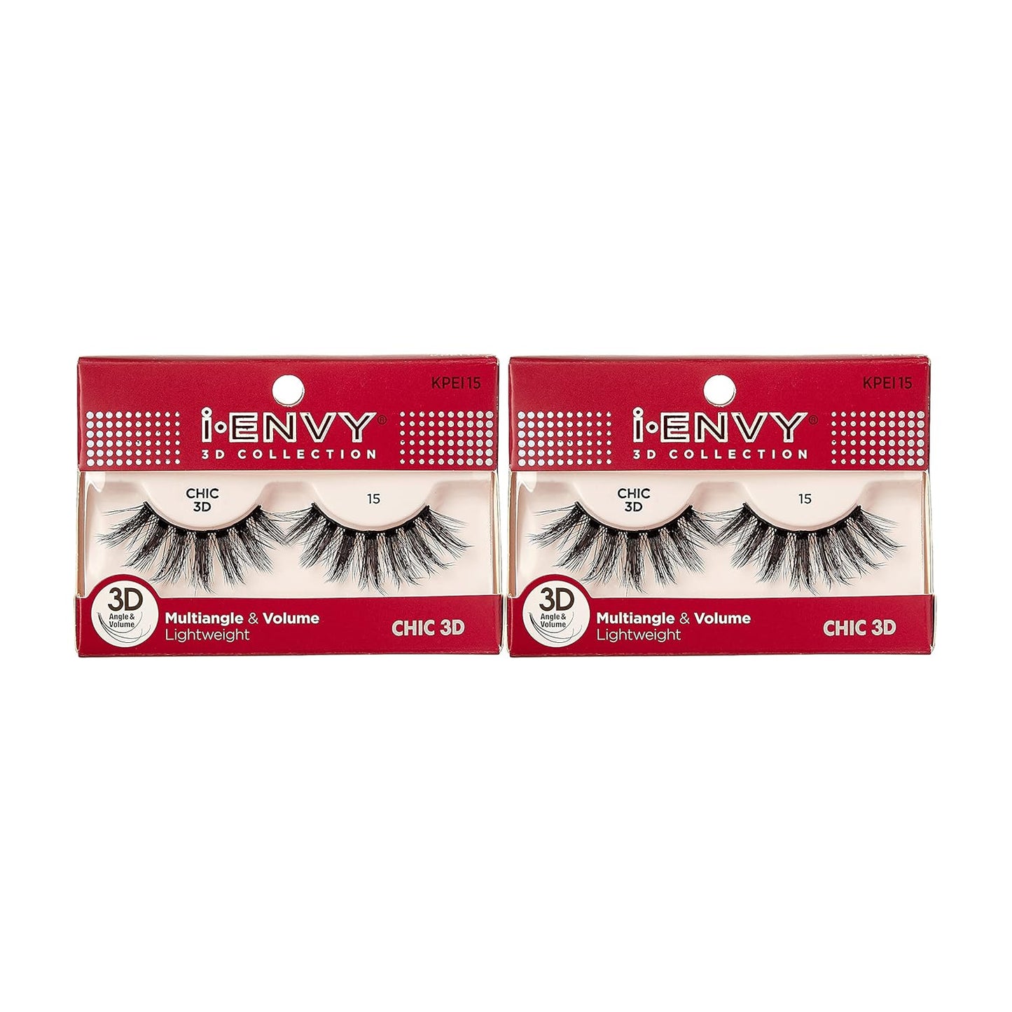 I-Envy 3D Glam Collection Multi-Angle & Volume (6 PACK, KPEI06)