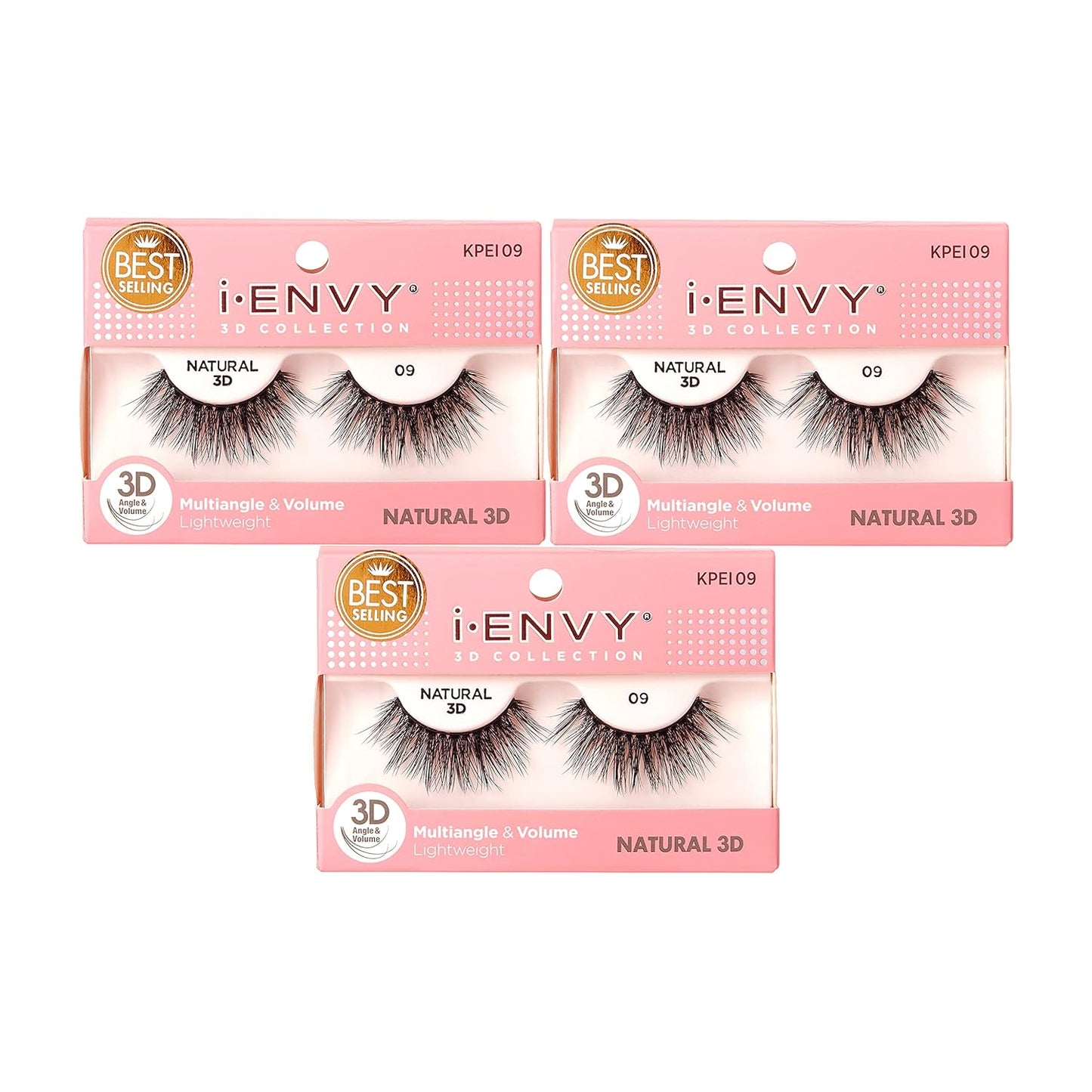 I-Envy 3D Glam Collection Multi-Angle & Volume (6 PACK, KPEI06)