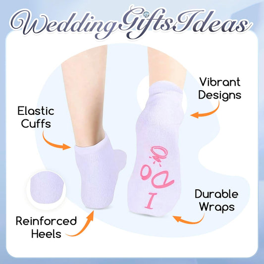 Wedding Gifts for Couples - Bride & Groom Gifts for Wedding Day, Engagement What She Said Socks