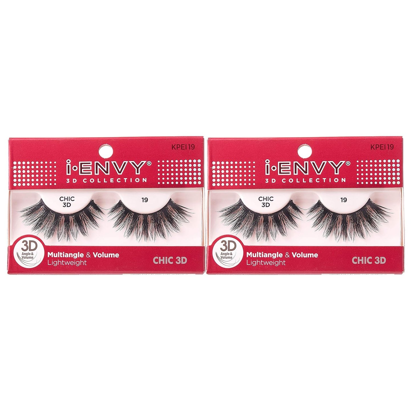 I-Envy 3D Glam Collection Multi-Angle & Volume (6 PACK, KPEI06)