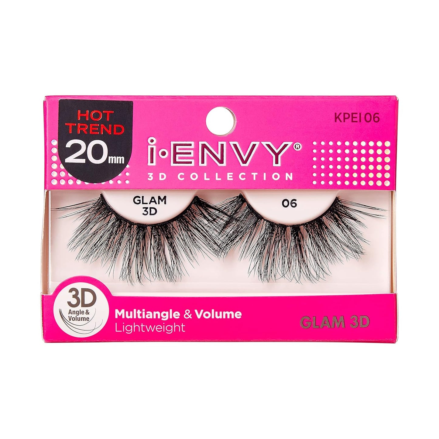 I-Envy 3D Glam Collection Multi-Angle & Volume (6 PACK, KPEI06)